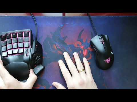 რეიზერის კლავიატურა და მაუსი/Razer DeathAdder Elite \u0026 Tartarus V2